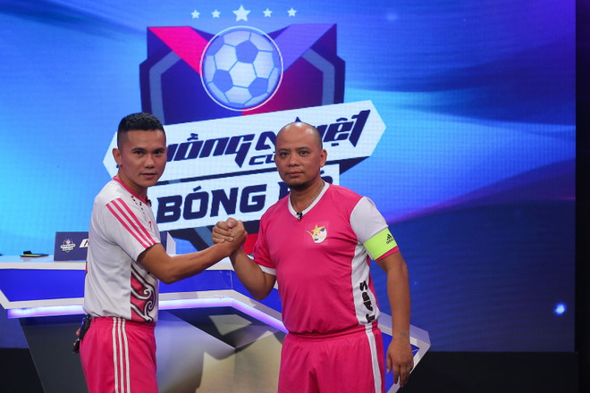 Dàn sao giải trí đối đầu trên game show "Cuồng nhiệt cùng bóng đá" ảnh 1