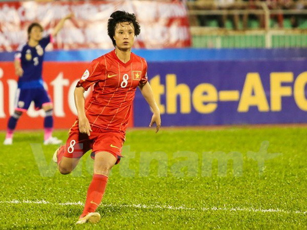 Đội trưởng tuyển nữ Việt Nam bức xúc vì hai quả phạt đền ảnh 1