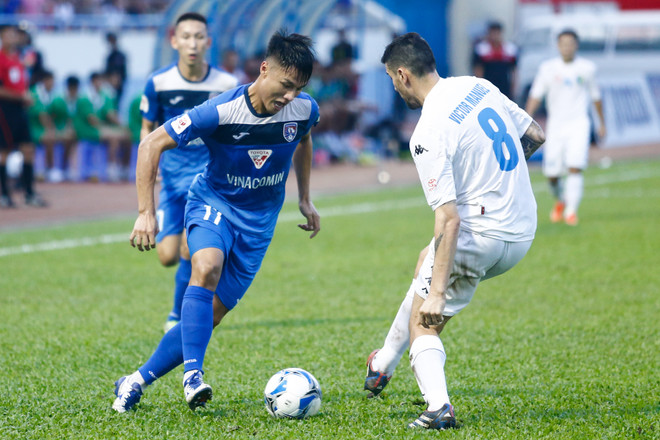 [Photo] Phòng ngự kiểu Miura, Hà Nội T&T làm câm lặng sân Cẩm Phả ảnh 6