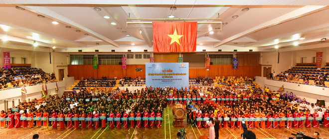 Tưng bừng Hội diễn võ thuật cổ truyền Hà Nội mở rộng lần thứ 33 ảnh 1