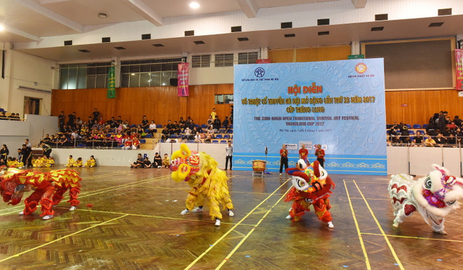 Tưng bừng Hội diễn võ thuật cổ truyền Hà Nội mở rộng lần thứ 33 ảnh 7