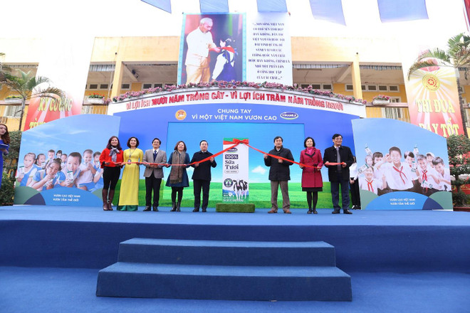 Sau hơn 2 tháng triển khai, chương trình Sữa học đường của Hà Nội đã có trên 87% học sinh đăng ký. (Ảnh: CTV) Sữa học đường: Số lượng phụ huynh đăng ký ngày càng tăng ảnh 2