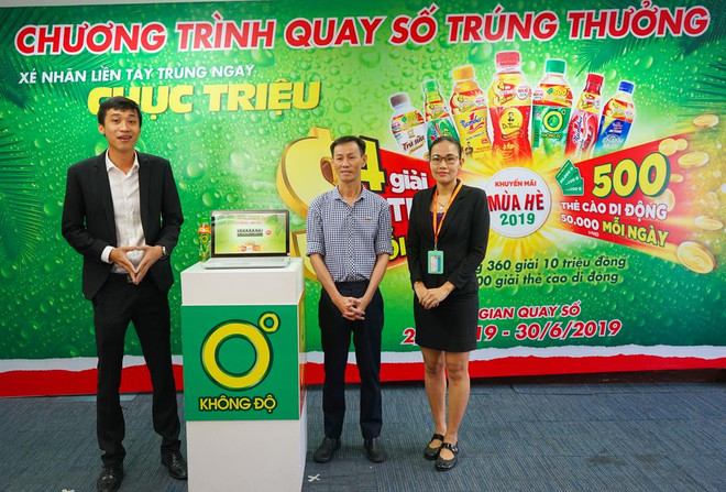 Uống Number 1 'săn' thưởng giải thưởng đến chục triệu mỗi ngày ảnh 1