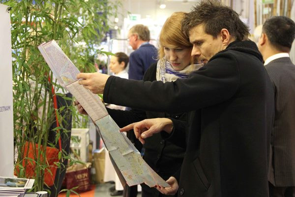 Bản đồ Việt Nam thu hút sự quan tâm tại Hội chợ Du lịch Berlin ảnh 1