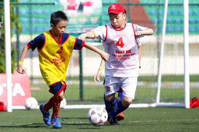 Tưng bừng ngày hội sơ tuyển Trại Hè bóng đá Toyota 2016 tại Hà Nội ảnh 1