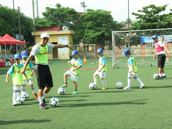 Trại Hè bóng đá Yamaha hoàn tất chương trình tại Nghệ An ảnh 1