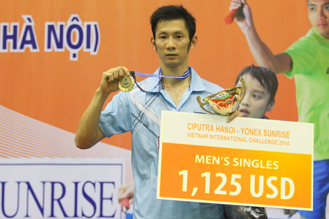 Chỉ thua đúng 1 set, Tiến Minh vô địch Ciputra Hà Nội ảnh 1