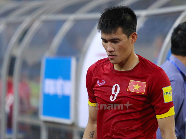 Quế Ngọc Hải cảm thấy có lỗi với người đàn anh Công Vinh. (Ảnh: Vietnam+) Quế Ngọc Hải: Tôi khóc vì có lỗi với anh Công Vinh, anh Thành Lương ảnh 1