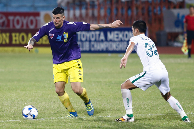 [Photo] Á quân V-League bất lực trước “bức tường thép” Cần Thơ ảnh 6