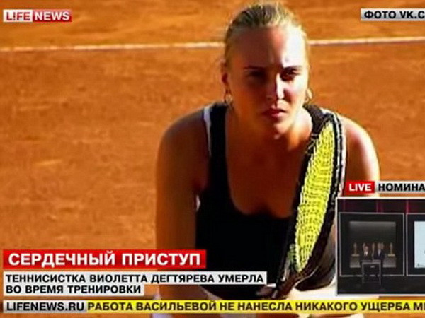 Hoa hậu quần vợt Nga bị đột tử trong lúc đang luyện tập ảnh 2