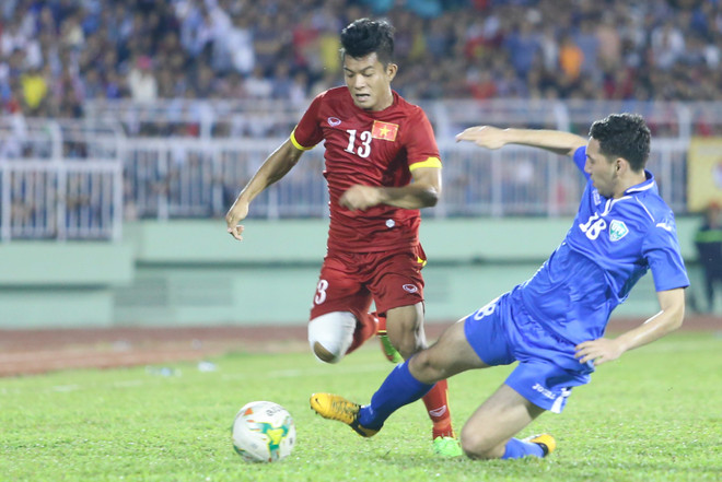 [Photo] ‘Tam tấu’ HAGL giúp Olympic Việt Nam cầm hòa Uzbekistan ảnh 9