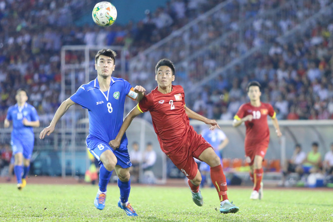 [Photo] ‘Tam tấu’ HAGL giúp Olympic Việt Nam cầm hòa Uzbekistan ảnh 8