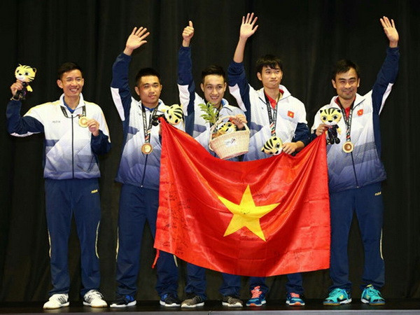 Bóng bàn Việt Nam và tấm HCV lịch sử trước người Singapore ảnh 1
