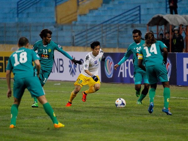Văn Quyết lập hat-trick, Hà Nội T&T đại thắng tại AFC Cup ảnh 1