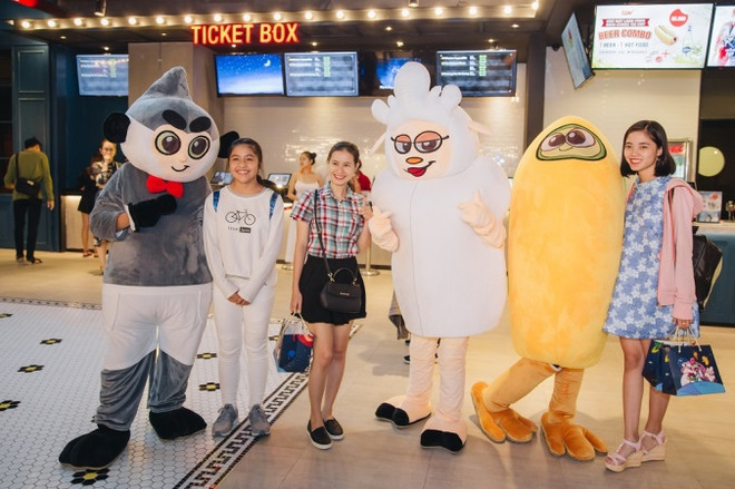 Hình ảnh đáng yêu tại buổi công chiếu "Monta trong dải ngân hà kỳ cục" ảnh 6