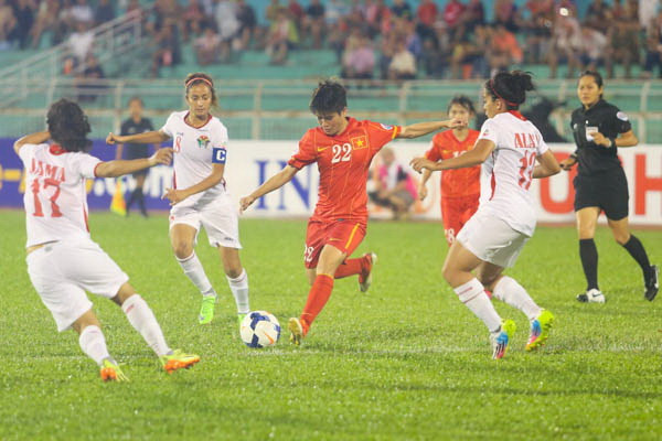 [Photo] Những hình ảnh đẹp trong thắng lợi của nữ Việt Nam ảnh 10