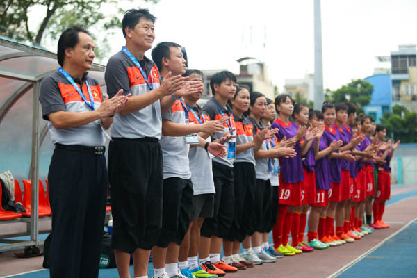 [Photo] Những hình ảnh đẹp trong thắng lợi của nữ Việt Nam ảnh 2