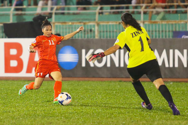 [Photo] Những hình ảnh đẹp trong thắng lợi của nữ Việt Nam ảnh 11