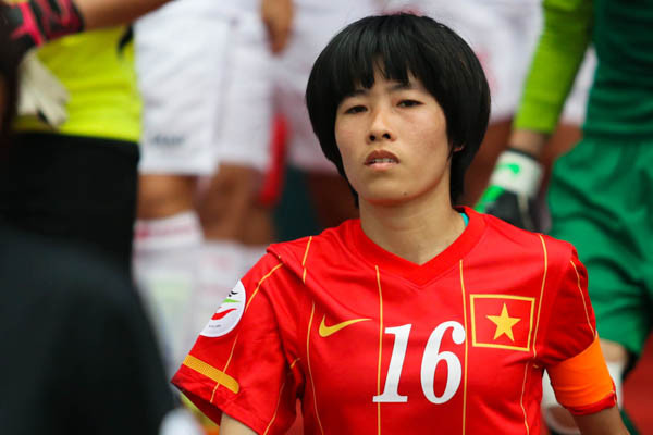 [Photo] Những hình ảnh đẹp trong thắng lợi của nữ Việt Nam ảnh 1