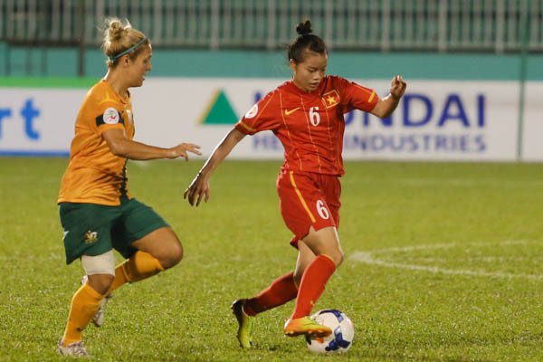 [Photo] Trận “thủy chiến” của nữ Việt Nam với Australia ảnh 6