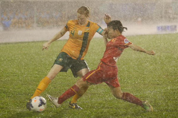 [Photo] Trận “thủy chiến” của nữ Việt Nam với Australia ảnh 9