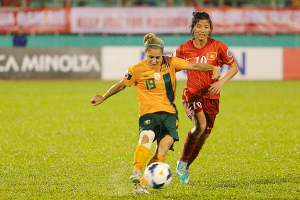 [Photo] Trận “thủy chiến” của nữ Việt Nam với Australia ảnh 14