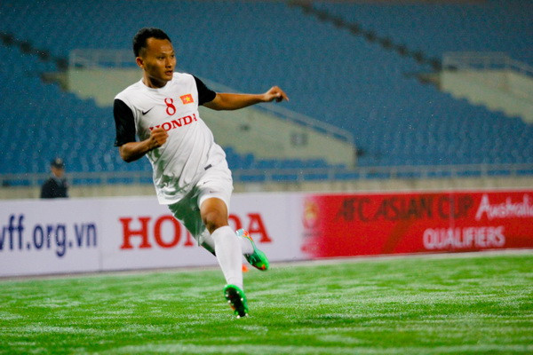 Tuyển Việt Nam “luyện công” trong mưa trắng xóa Mỹ Đình ảnh 8