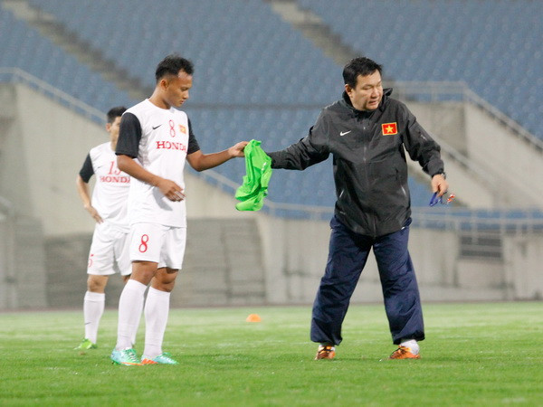 Tuyển Việt Nam “luyện công” trong mưa trắng xóa Mỹ Đình ảnh 6