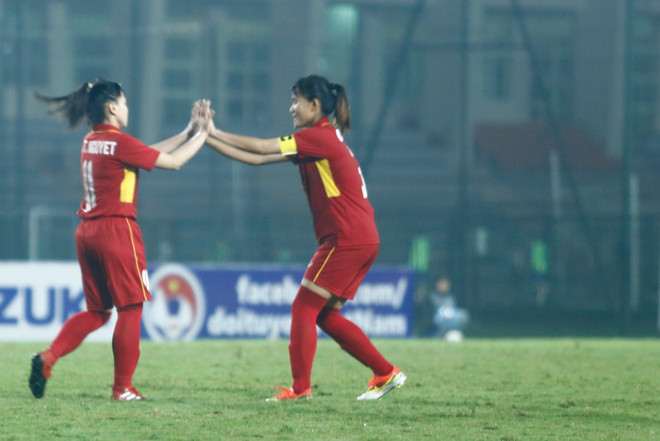 Nhìn lại chiến thắng áp đảo của tuyển nữ Việt Nam trước Singapore ảnh 7