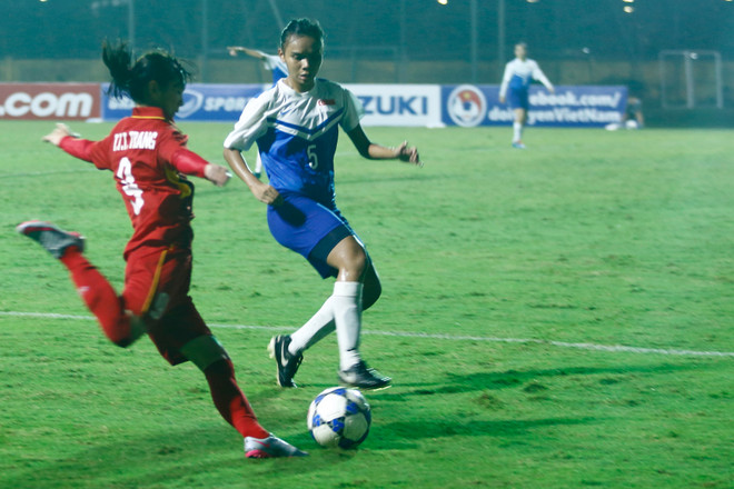 Nhìn lại chiến thắng áp đảo của tuyển nữ Việt Nam trước Singapore ảnh 2