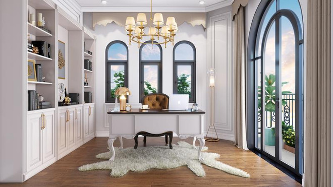 Cận cảnh biệt thự phong cách Địa Trung Hải tại Hải Phòng ảnh 2