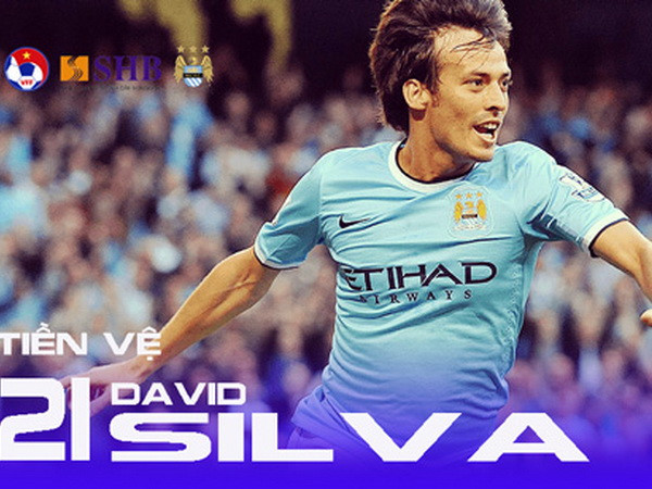 David Silva là nhà vô địch World Cup và EURO, ngôi sao quan trọng nhất của Manchester City trong chuyến du đấu lần này. (Ảnh: VFF) Man City chính thức mang hai nhà vô địch World Cup tới Việt Nam ảnh 1