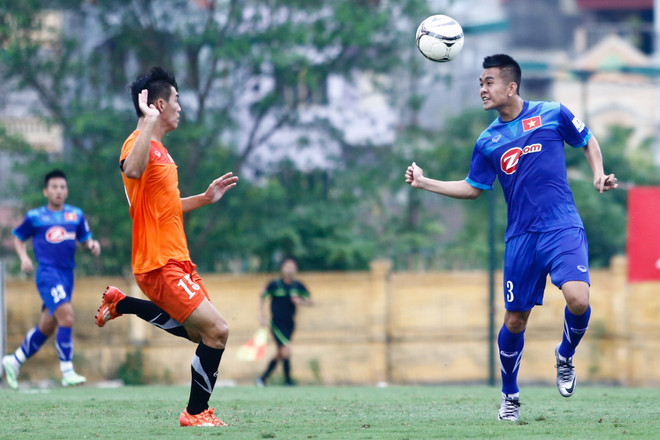 [Photo] Vắng Công Phượng, tuyển Việt Nam bất lực trước khung thành U19 ảnh 4