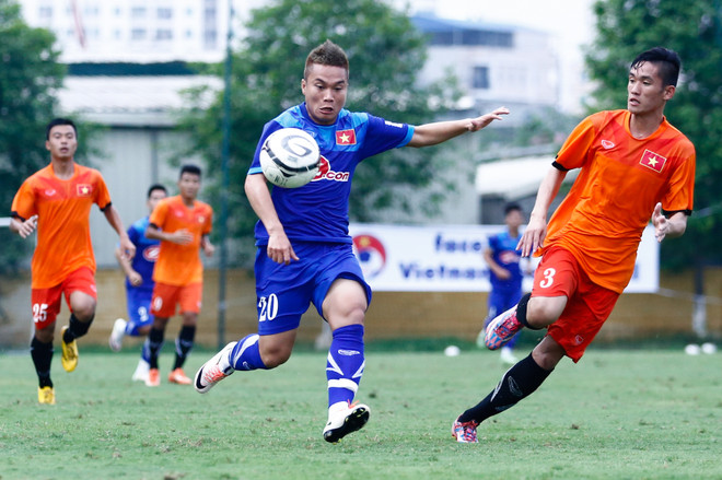 [Photo] Vắng Công Phượng, tuyển Việt Nam bất lực trước khung thành U19 ảnh 6