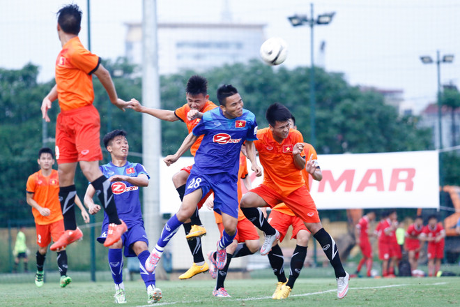 [Photo] Vắng Công Phượng, tuyển Việt Nam bất lực trước khung thành U19 ảnh 7