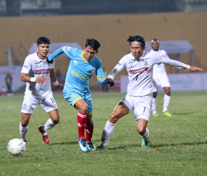 Sanna Khánh hòa chia điểm với đội bóng Campuchia tại Mekong Cup ảnh 5