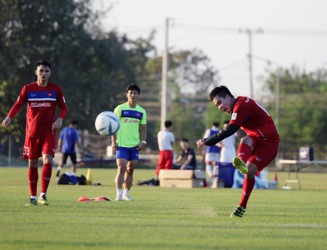 Thầy Park đãi tiệc pizza mừng U23 Việt Nam đánh bại Myanmar ảnh 8