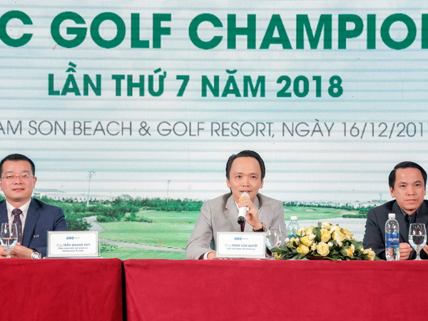 Giải golf có tổng giá trị hàng trăm tỷ đồng khai mạc ở Sầm Sơn ảnh 1