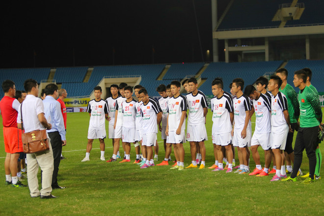 [Photo] Australia giấu bài triệt để, U19 Việt Nam công khai mọi vũ khí ảnh 2