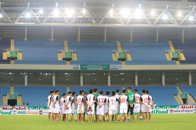 [Photo] Australia giấu bài triệt để, U19 Việt Nam công khai mọi vũ khí ảnh 11