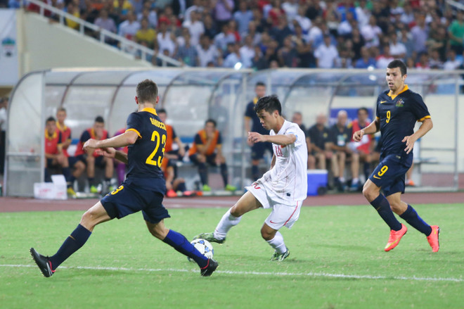 [Photo] Chiến thắng lịch sử của U19 Việt Nam trước Australia ảnh 13
