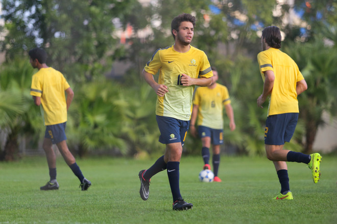 [Photo] Australia giấu bài triệt để, U19 Việt Nam công khai mọi vũ khí ảnh 14