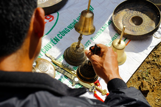 [Photo] Hòa Bình: Lễ Khai hạ Mường Bi tấp nập ngày mở hội ảnh 9