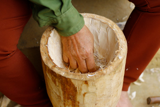 Mai một nghề làm vật dụng đồ xôi truyền thống của người Mường ảnh 4