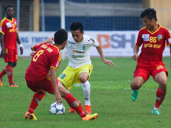 Hùng Vương An Giang bét bảng V-League trước một vòng đấu ảnh 1