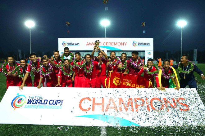 Đội bóng Myanmar giành chức vô địch giải đấu có 11 quốc gia ảnh 1