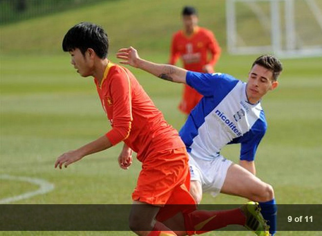 Chùm ảnh U19 Việt Nam trước “hàng xịn” Birmingham ảnh 9