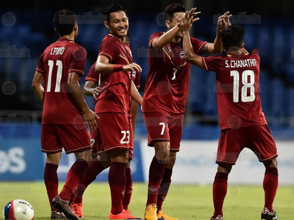 Tiền đạo Thái Lan ghi 4 bàn trong ngày khai cuộc SEA Games ảnh 1
