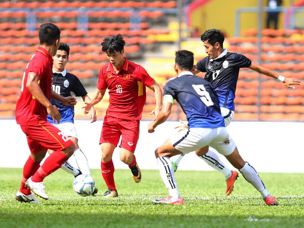 Công Phượng cạnh tranh ngôi "Vua phá lưới" SEA Games 29 ảnh 1