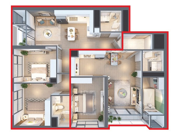 Căn hộ hai chìa khóa - Vinhomes West Point: Đón đầu xu hướng mới ảnh 1